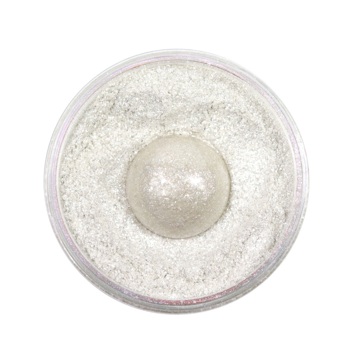 shimmer silverly white pearl powder, white