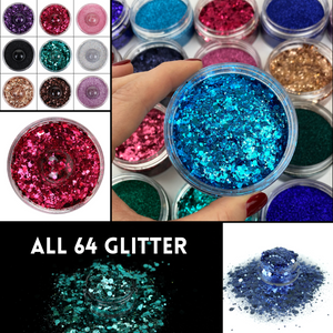 MEGA SET - all 64 glitters